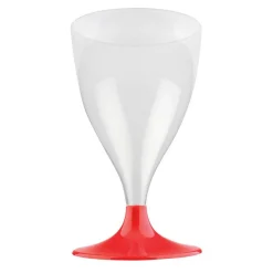 Gjenbrukbare Champagneglass Rød