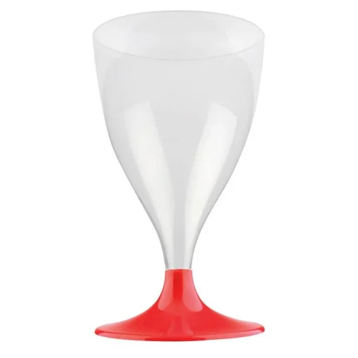 Gjenbrukbare Champagneglass Rød