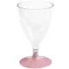 Gjenbrukbare Vinglass Rosa