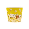 Gjenbrukbart Popcornbeger Gul