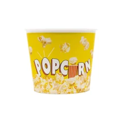 Gjenbrukbart Popcornbeger Gul