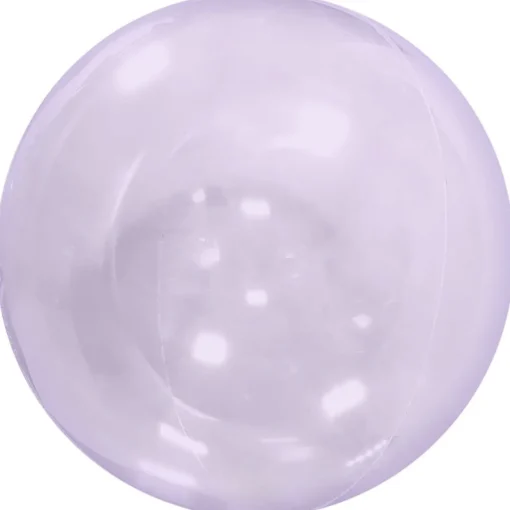 Gjennomsiktig Rund Ballong Lilla