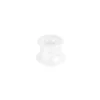 Glass Lysestake Perlehvit