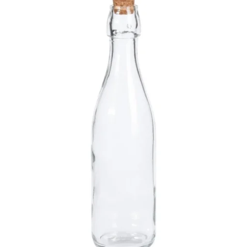 Glassflaske med Korkpropp