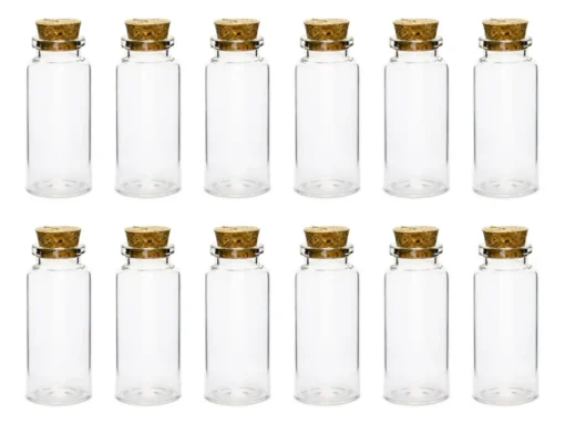 Glassflasker med Korkpropp