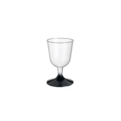 Glassklare Plast Hvitvinsglass