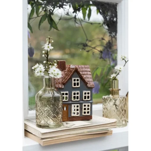 Glassvase Grønn