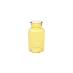 Glassvase Gul