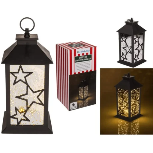 Glitrende Stjerne Lanterne LED