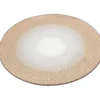 Glitter Dekorativ Glasstallerken Gull