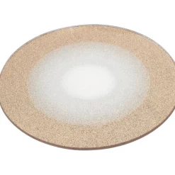 Glitter Dekorativ Glasstallerken Gull