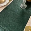 Glitter Premium Bordløper Furugrønn