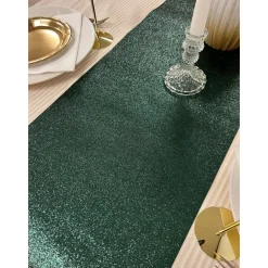 Glitter Premium Bordløper Furugrønn