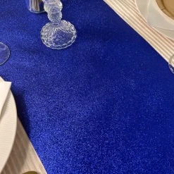 Glitter Premium Bordløper Midnattsblå
