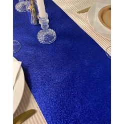 Glitter Premium Bordløper Midnattsblå