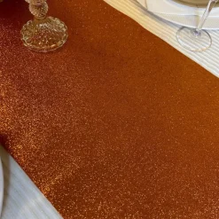 Glitter Premium Bordløper Oransje