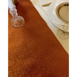 Glitter Premium Bordløper Oransje