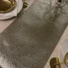 Glitter Premium Bordløper Platin