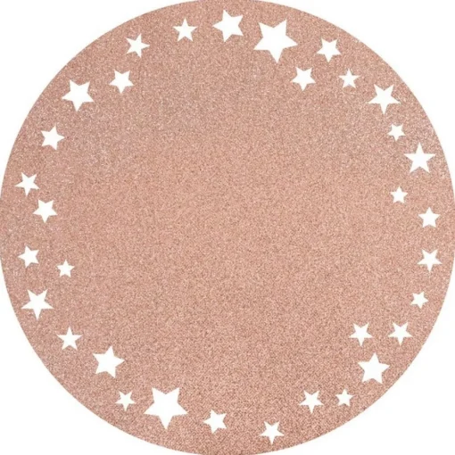 Glitter Premium Dekkeservietter Rosa