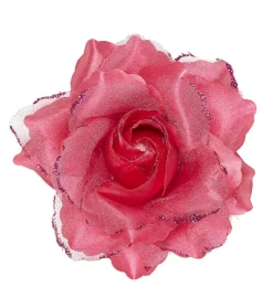 Glitter Rose Hårspenne Rosa