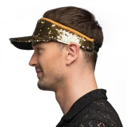 Glitter Solskjerm Gull