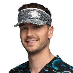 Glitter Solskjerm Sølv
