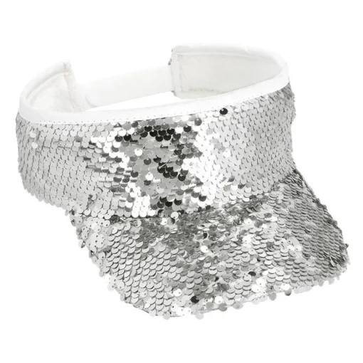 Glitter Solskjerm Sølv