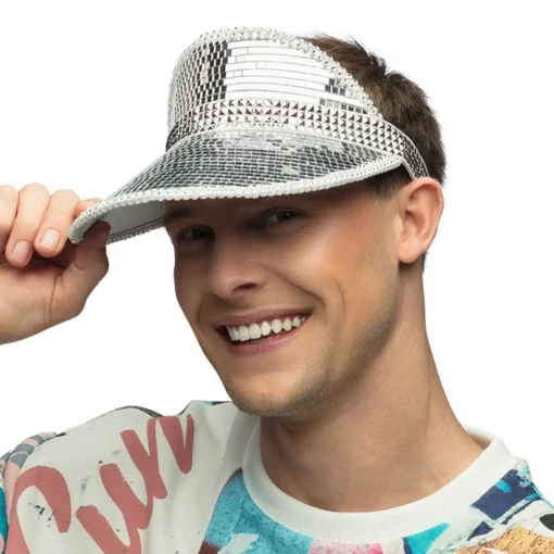 Glitter Solskjerm Sølv