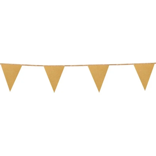 Glitter Vimpelbanner Gull