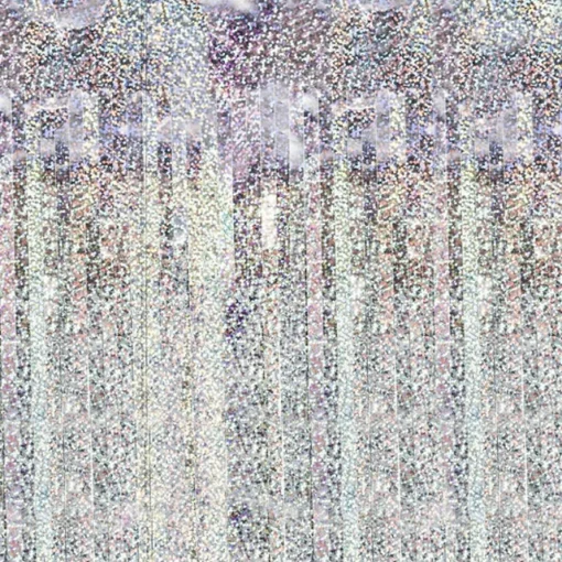Glittergardin Holografisk