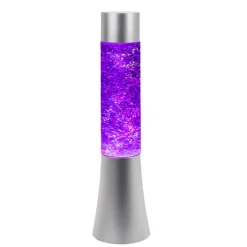 Glitterlampe med Fargeskiftende LED