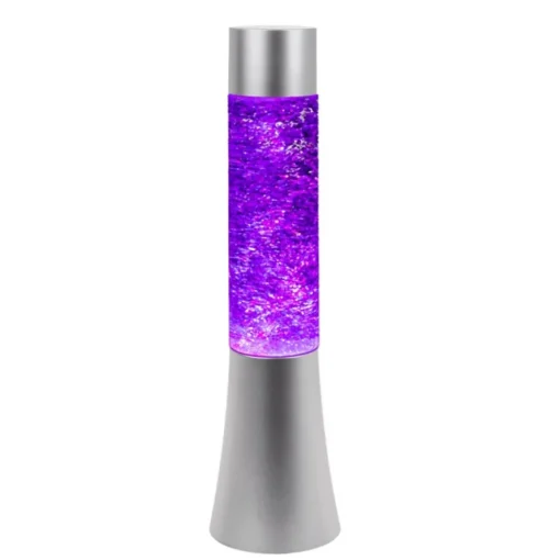 Glitterlampe med Fargeskiftende LED