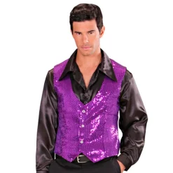 Glittervest Lilla