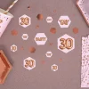Glitz & Glamour 30 År Konfetti Lyserosa