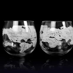 Globe Rocker Glass