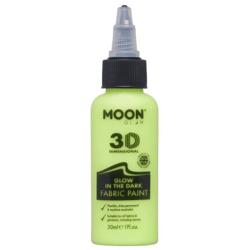 Glow In The Dark 3D Tekstilmaling
