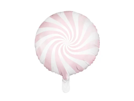 Godteri Folieballong Pastell Lyserosa