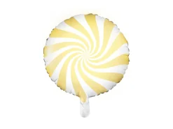 Godteri Folieballong Pastell Gul