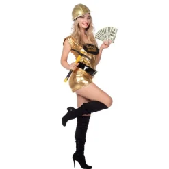 Gold Digger Kjole Kostyme