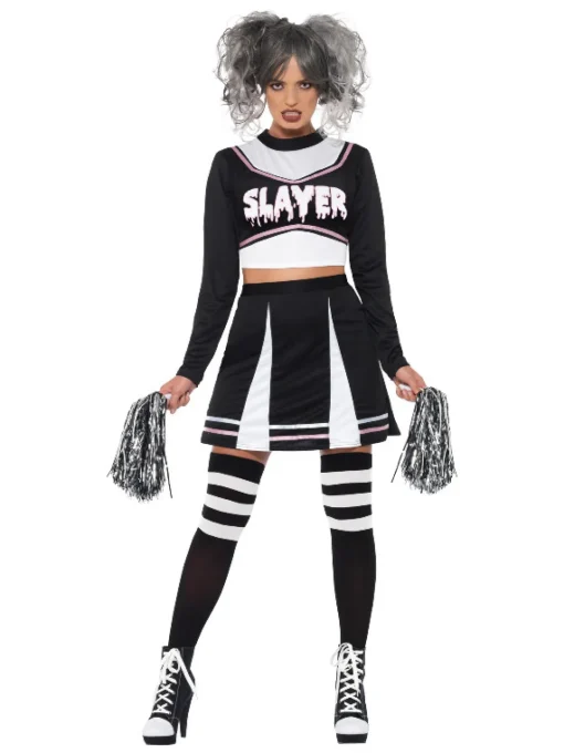 Gotisk Cheerleader Kostyme