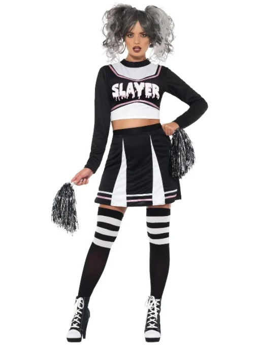 Gotisk Cheerleader Kostyme