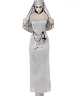Gotisk Nonne Kostyme