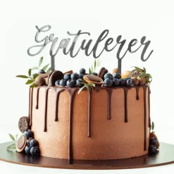 Gratulerer Kaketopp Sølv