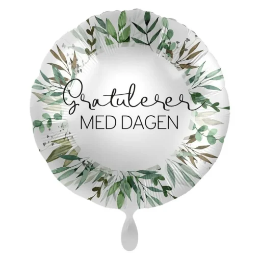 Gratulerer Med Dagen Planter Folieballong