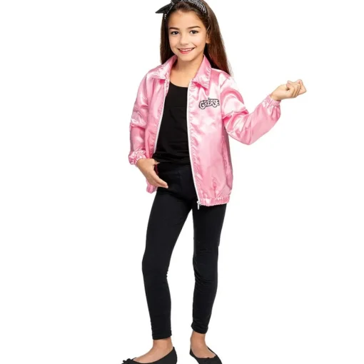 Grease® Pink Ladies Barnejakke
