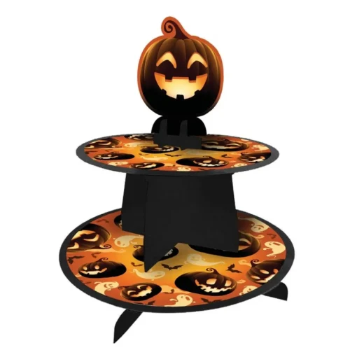 Gresskar Halloween Kakefat Oransje