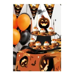 Gresskar Halloween Kakefat Oransje