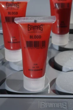 Grimas Filmblod, Lys Rød, A, 100 ml