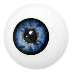 Grimas Kunstig Øye, Blå, 301 (Blue), 27 mm