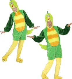 Grønn Fugl Kostyme